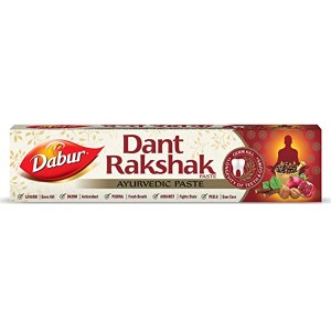 зубная паста 32 аюрведических травы Дабур Дант Ракшак (Dabur Dant Rakshak), 80 грамм