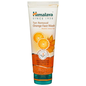 осветляющий гель для умывания лица с Апельсином (Tan Removal Orange Face Wash Himalaya), 100 мл