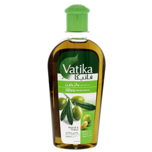 Масло для волос Питание и Защита с оливой и кактусом Дабур Ватика (Dabur Vatika Olive Nourish&Protect Enriched Hair Oil), 200 мл.