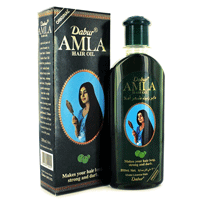 Амла масло для тёмных волос (Amla hair oil Dabur Vatika), 200 мл
