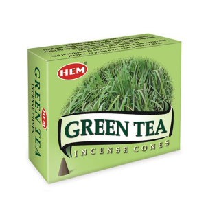 благовоние в форме конусов Hem Зелёный Чай
