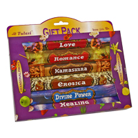 набор ароматических палочек Tulasi Любовь (Love Gift Pack), 6 шт. в наборе