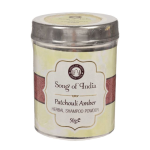 сухой шампунь-кондиционер Пачули-Амбер (Patchuli-Amber Song of India), 50 грамм