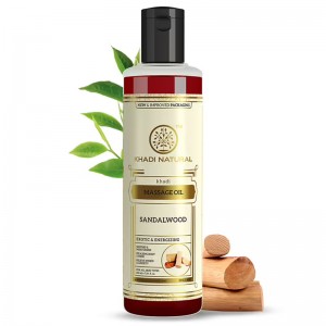      (Herbal Massage oil Sandalwood Khadi Natural), 210 