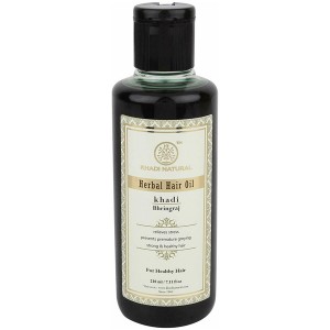       (Bhringaraj Herbal Hair Oil, Khadi), 210 
