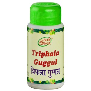 Трифала Гуггул Шри Ганга (Triphala Guggul Shri Ganga), 100 грамм