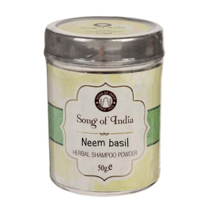 сухой шампунь-кондиционер Ним Базилик (Neem Basil Song of India), 50 грамм